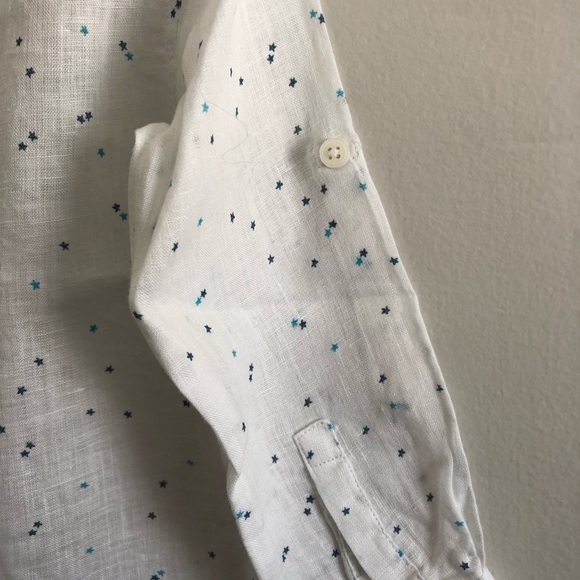 Zara Stars Button Down Shirt - Picture 4 of 5